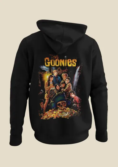 The Goonies - Movie Poster inspired Unisex Black Hoodie