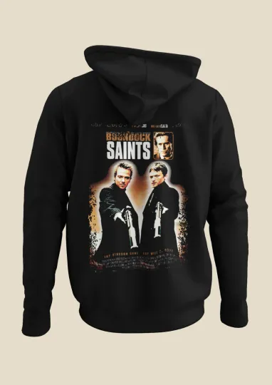 The Boondock Saints - Movie Poster inspired Unisex Black Hoodie