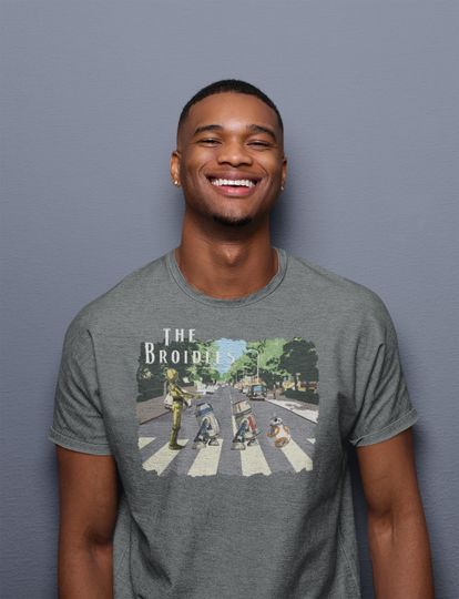 Star Wars Droids Abbey Road T-Shirt, Disney Star Wars Gift for Adults