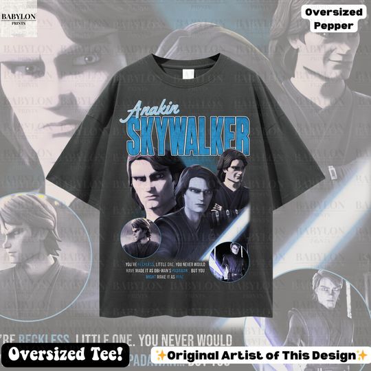 Oversized Anakin Skywalker T-Shirt, Attack of the Clones