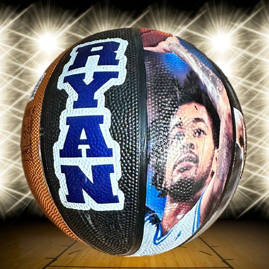 Custom Basketball with Personalized Name and Message, Perfect Gift for Player Coaches and Fans, Unique Keepsake and Memorabilia, Memory Ball