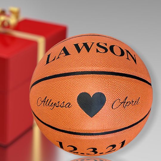Save the Date Basketball for Bar Mitzvah, Wedding Save the date, Anniversary Gift, Husband, Wife, Proposal, Engagement photo, gender reveal