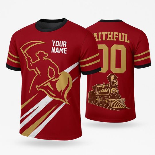 Custom San Francisco Football 49ers 3D Shirt, Football Team Shirt for Fan