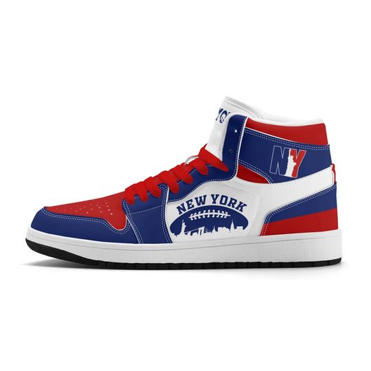 New York Football Shoes for Men & Women NY Shoes Football Sneakers New York Sneakers Shoes Team Football Shoes NY Gifts