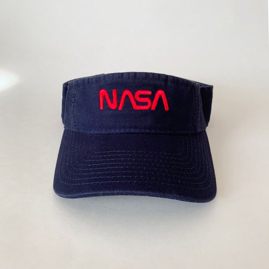 Vintage NASA embroidered Visor Summer Cap