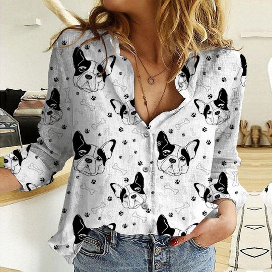 French Bulldog Look Shirt for Women