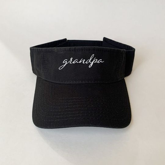 Grandpa Cap grandpa Visor embroidered cap Summer Hat