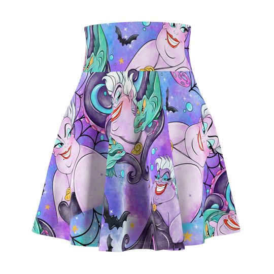 Ursula run skirt Little Mermaid Villains Halloween Run Disney Half Marathon women's running run skirt bounding Thrills and Chills