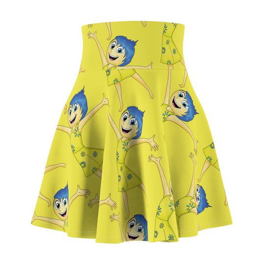 Copy of Joy in yellow skirt Inside Out Springtime Surprise Disneyland Half Princess Half Marathon Weekend women's running run skirt