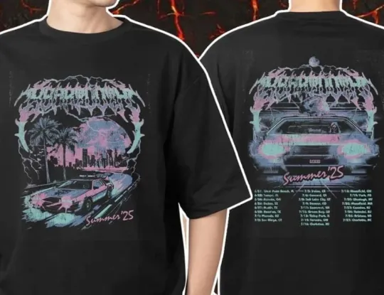 Beartooth Band Summer Of '25 With Tour Dates T-Shirt