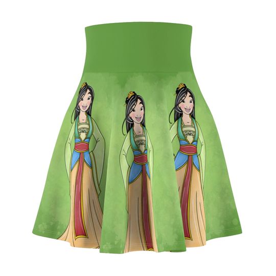 Princess Mulan women's running run skirt