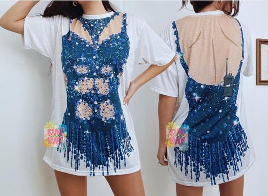 Cutouts Eras Bodysuit  T-shirt Dress, Halloween Outfit, Christmas Gift