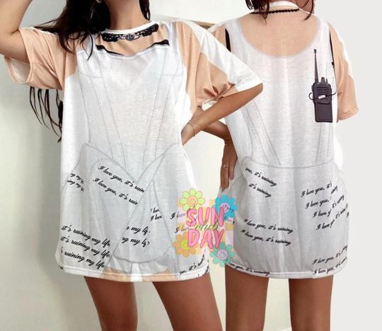 Tortured Poets Eras Dress  T-shirt Dress, Halloween Outfit, Christmas Gift