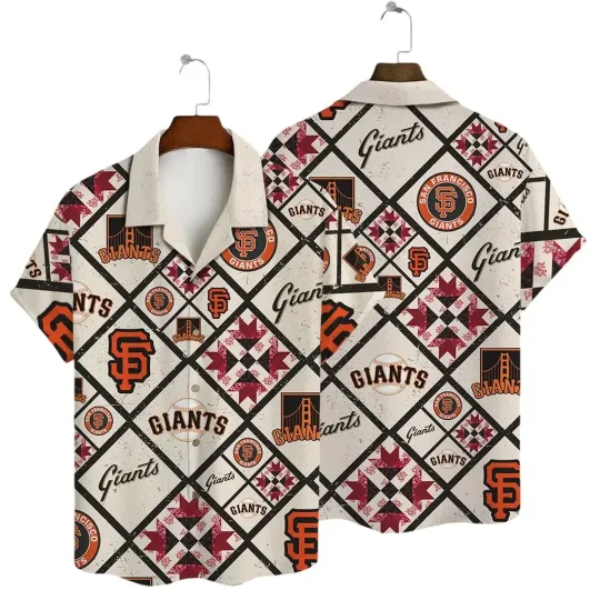 San Francisco Baseball Team Patchwork Pride Hawaiian Shirt, Gift for Fan