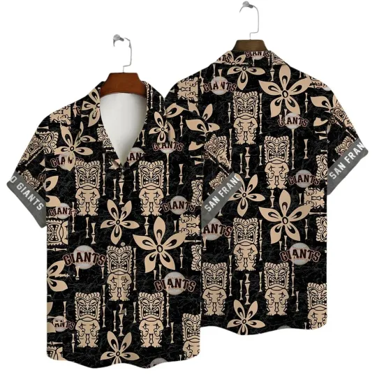 San Francisco Baseball Team Tiki Vibes Hawaiian Shirt, Gift for Fan