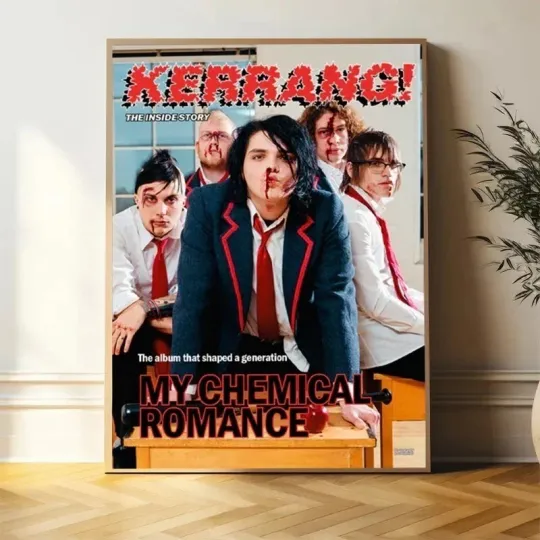 My Chemical Romance x Kerrang Magazine The Inside Story 2025 Poster