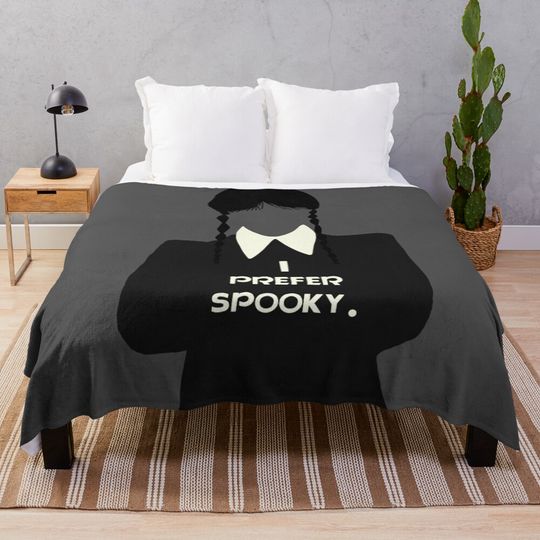 Wednesday Addams Throw Blanket