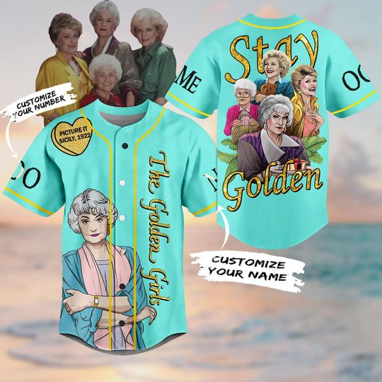 The Golden Girl Baseball Jersey, Stay Golden Jersey Shirt, 80s TV Sitcom Jersey, Dorothy Zbornak Baseball Shirt, Tv Series Football Jer