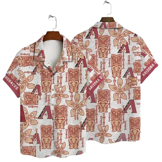 Arizonna Baseball Team Twilight Cactus Hawaiian Shirt, Gift for Fan