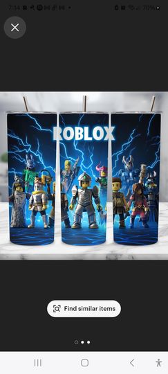 Roblox Tumbler, Gift for Kids, Back to School Gift