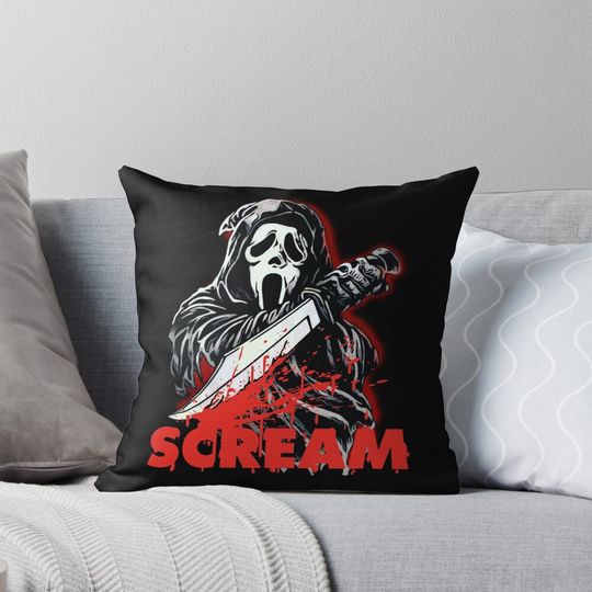 Scream Movie Pillow