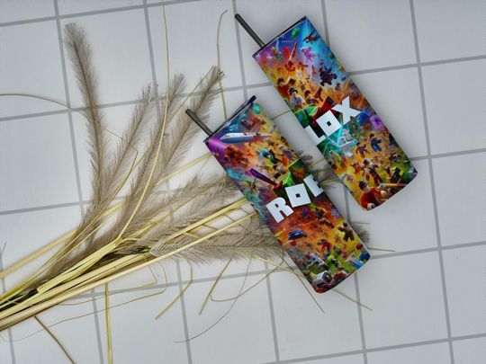 Inspired Game Roblox Tumbler Wrap | Cartoon Characters Sublimation Design | Game Lover Tumbler