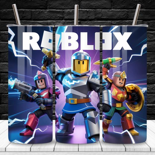 Roblox Tumbler Wrap, Games Tumbler, Best Gaming Gift