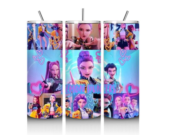 Kpop Demon Hunters Tumbler 20oz