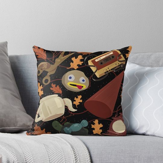 Over the Garden Wall Pattern Pillow
