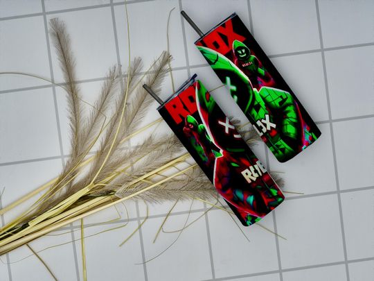 Inspired Game Roblox Tumbler Wrap, Game lover Tumbler Wrap Game Tumbler