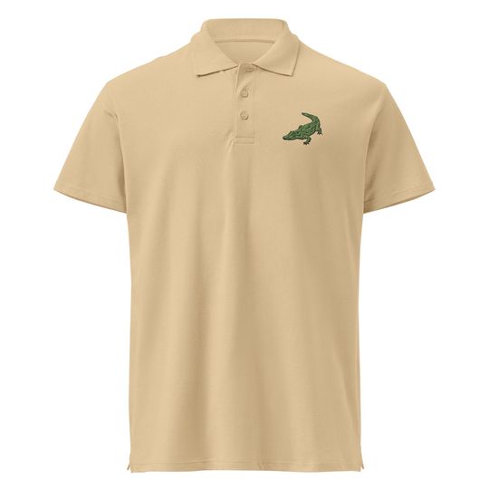 Alligator Embroidered Polo Shirt