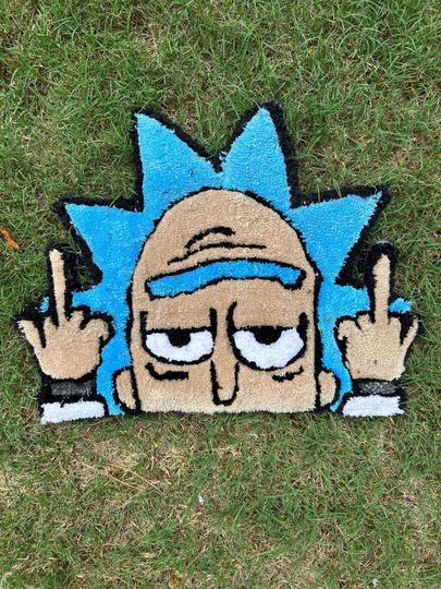 Rick & Rickandmorty Rick Rug