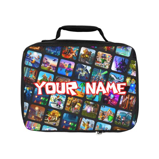 Roblox Lunch Bag, Back to School Gift
