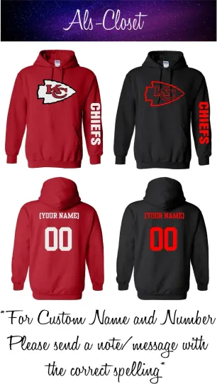 Kansas City Football Pullover Hoodie Custom, Gift for Fan