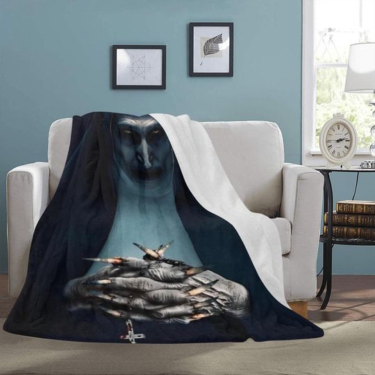 HUGE BEST PRICE The Nun Blanket Fleece Travelling Birthday Gifts Fathers Mothers Day
