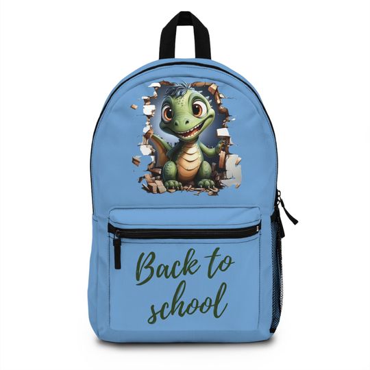 Cute Dinosaur Back to School Backpack, Kids Backpack, School Bag, Boys Backpack, Cartoon Character Bag, Preschool Backpack