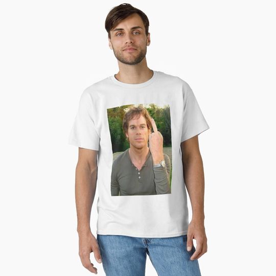 Dexter Morgan flipping off Classic T-Shirt
