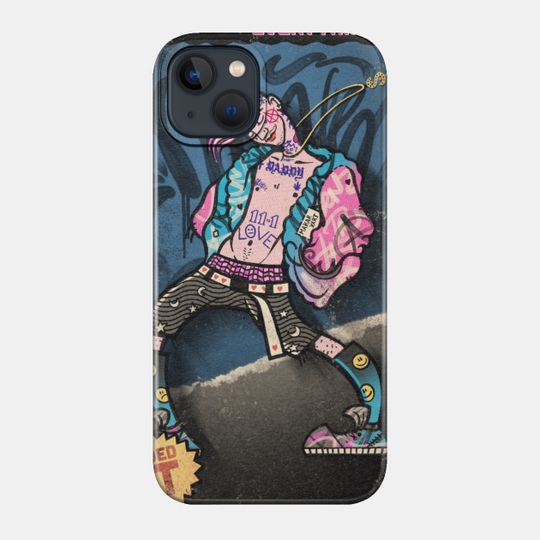 Everybody's Everything Lil Peep Comic Style - Lil Peep - Phone Case