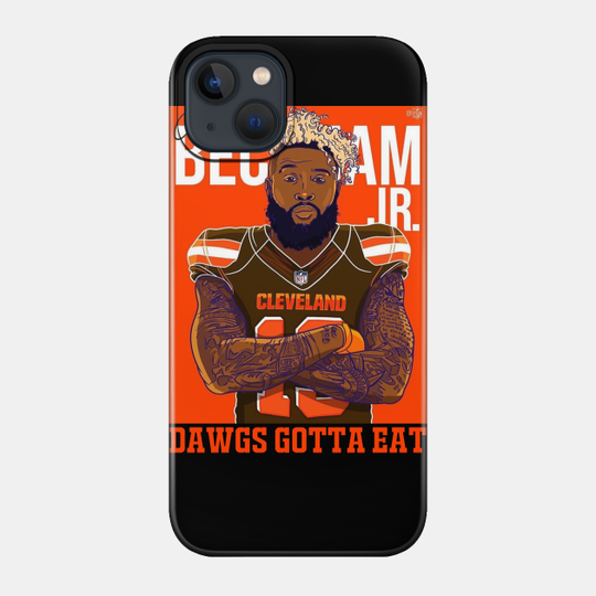 Odell Beckham Player - Odell Beckham Cleveland Browns Player - Phone Case