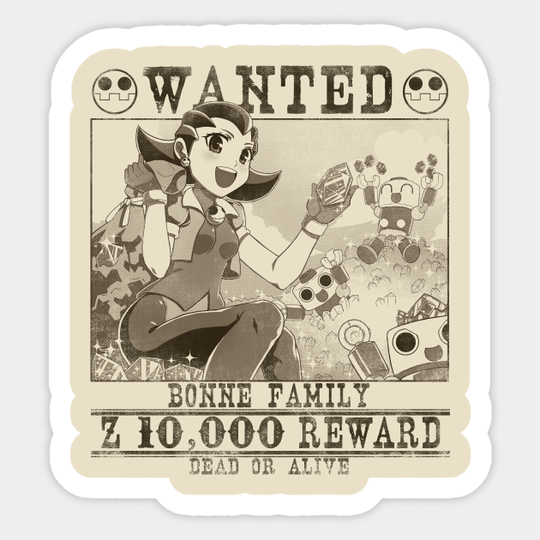 Bonne Family - Mega Man - Sticker