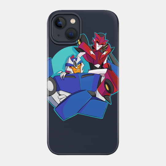 Animated Style Knock Out and Breakdown - Transformers Prime - Phone Case