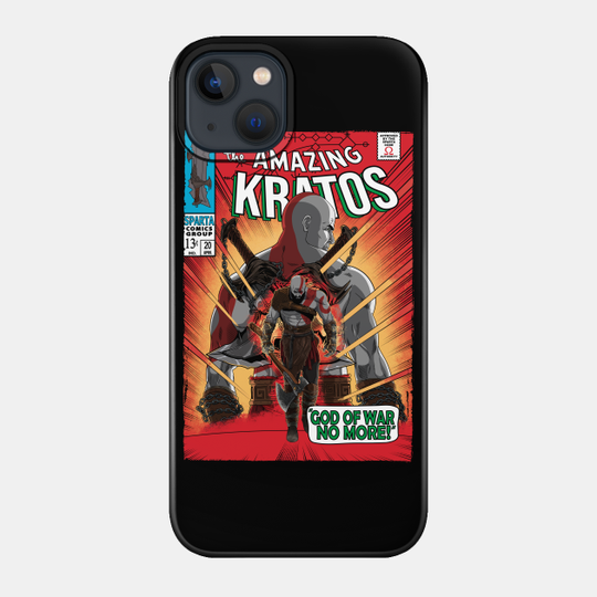 The Amazing Spartan - God Of War - Phone Case