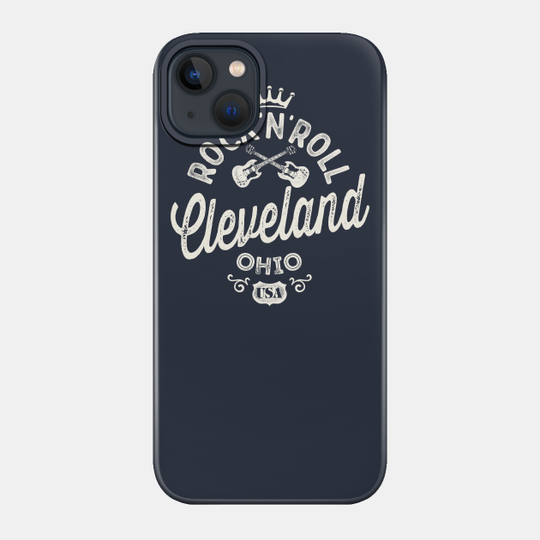 Cleveland Rock And Roll - Cleveland - Phone Case
