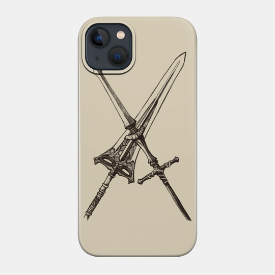 Brother of Dragons, Killer of Dragons - Dark Souls - Phone Case
