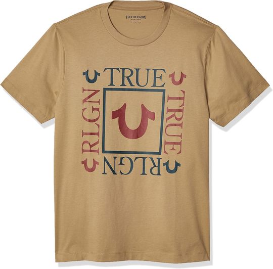 True Religion Square Logo T Shirt