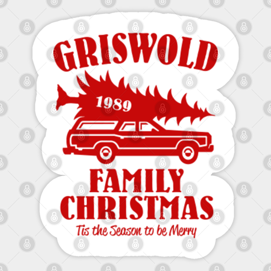 Griswold Family Christmas - National Lampoons Christmas Vacation - Sticker