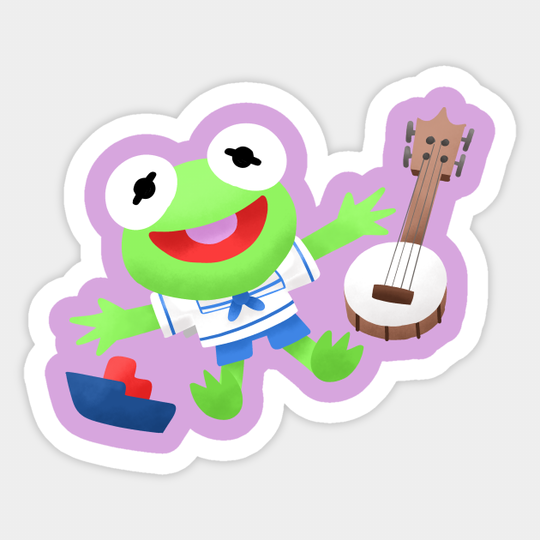 When Your Room Looks Kinda Weird - Kermit - Muppet - Sticker