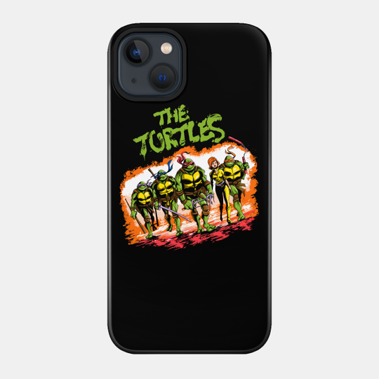 The Ninja Warriors - Ninja Turtles - Phone Case