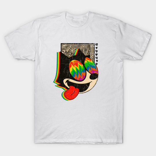 Trippy Felix the cat - Trippy - T-Shirt