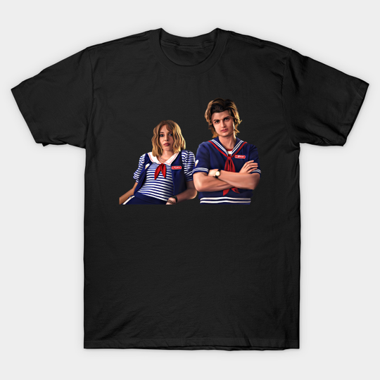 Robin and Steve Harrington (Original Drawing) - Steve Harrington - T-Shirt